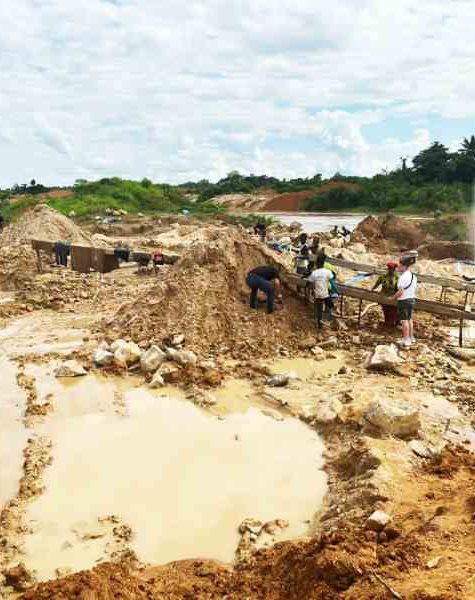 Gold operations, Sierra Leone